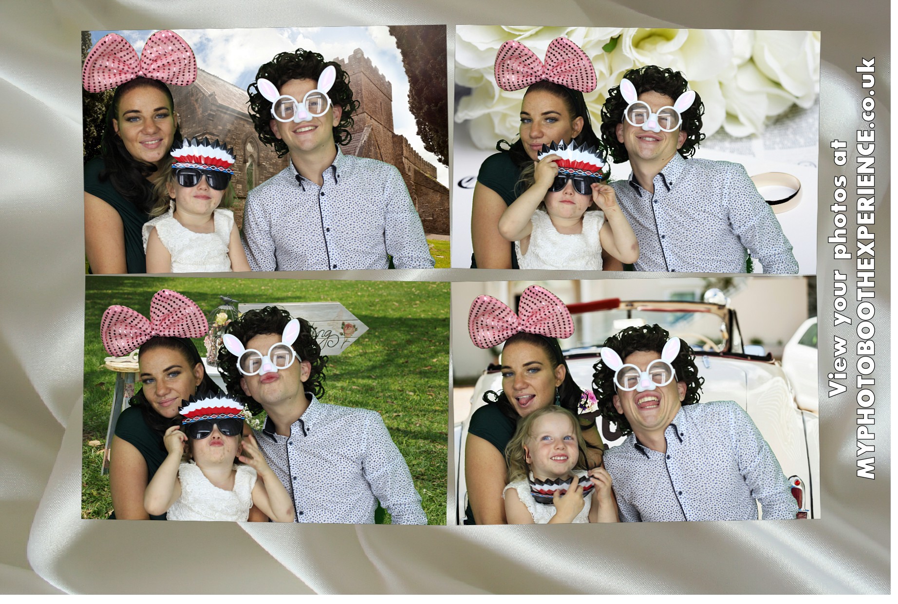 Jennie & Graham's wedding vow renewal  | View more photos from the event at gallery.myphotoboothexperience.co.uk/u/MyPhotoBoothExperienceLtd/Jennie-Grahams-wedding-vow-renewal